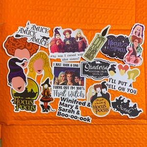 🎃Hocus Pocus Custom Bundle- 16 vinyl stickers
